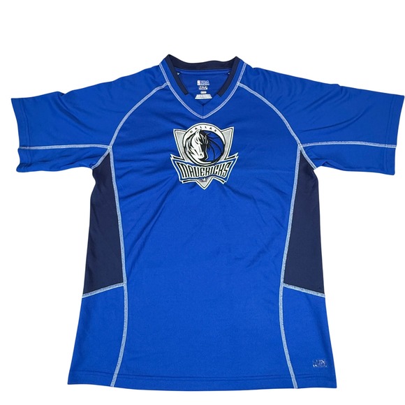 NBA Other - Dallas Mavericks NBA LS‎ Athletic TX3 COOL Shirt Sz M Texas Basketball Mens